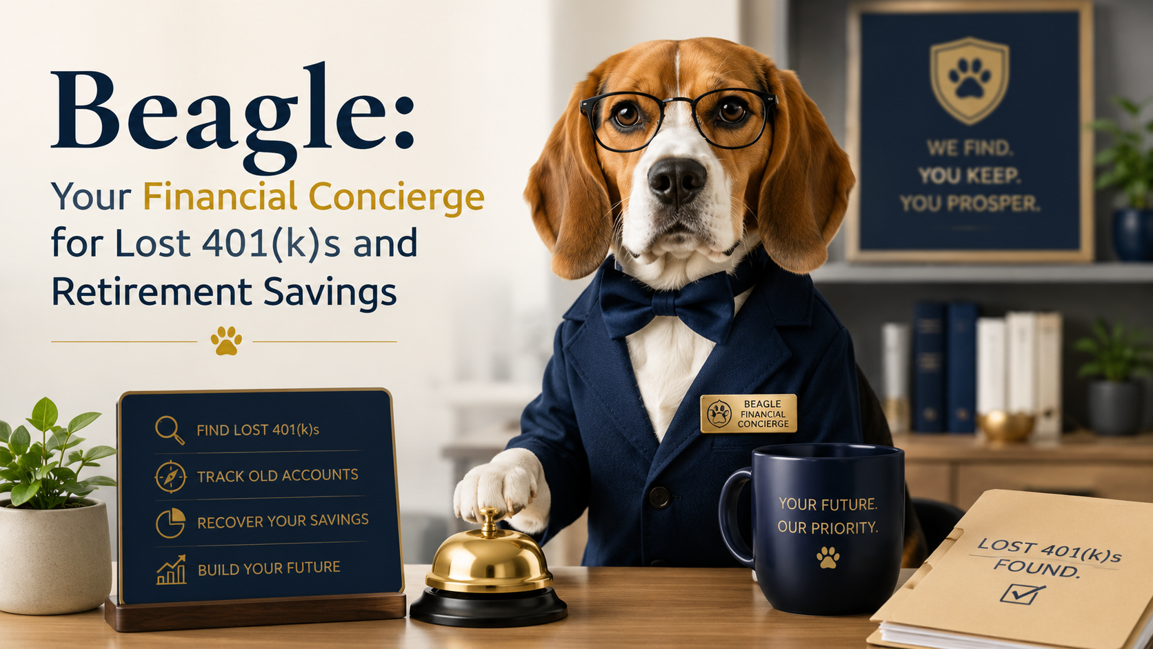 Beagle: Your Financial Concierge for Lost 401(k)s and Retirement Savings